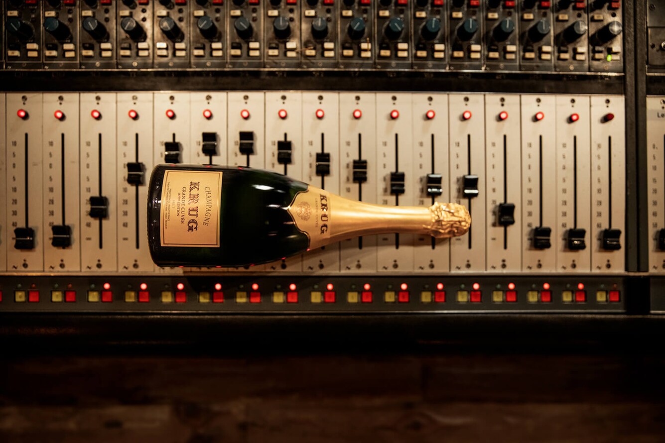 Krug and music, Champagne