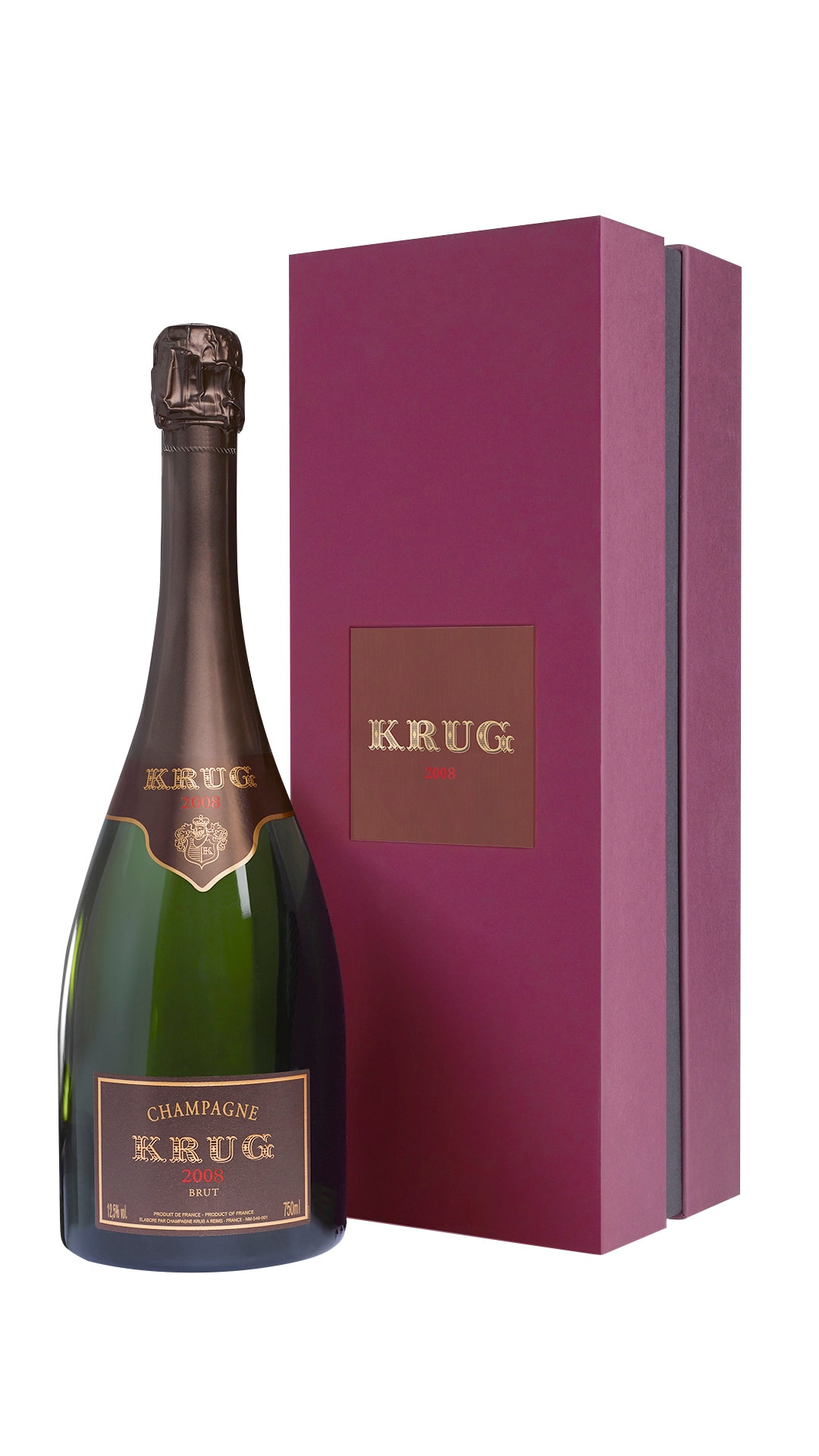 Krug 2008 Brut Champagne with Gift Box