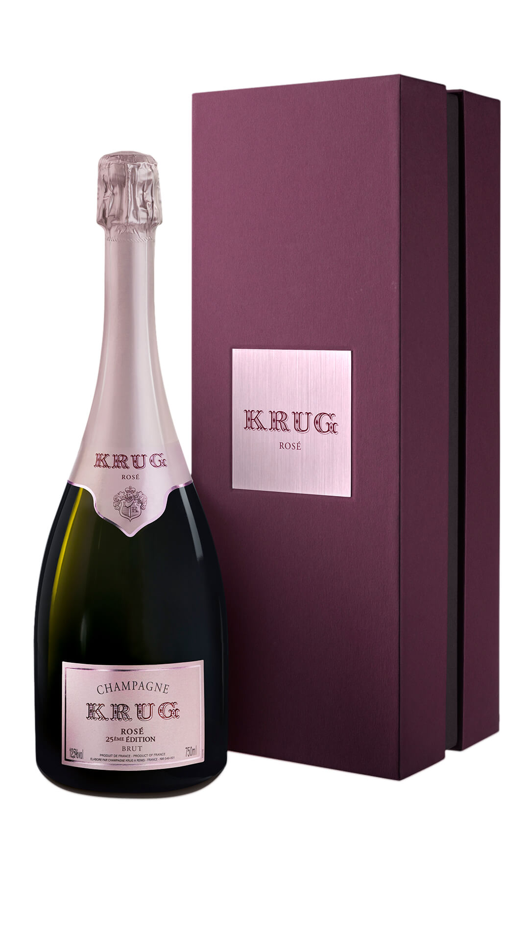 Krug 25th Edition Rose Champagne with Giftbox 
